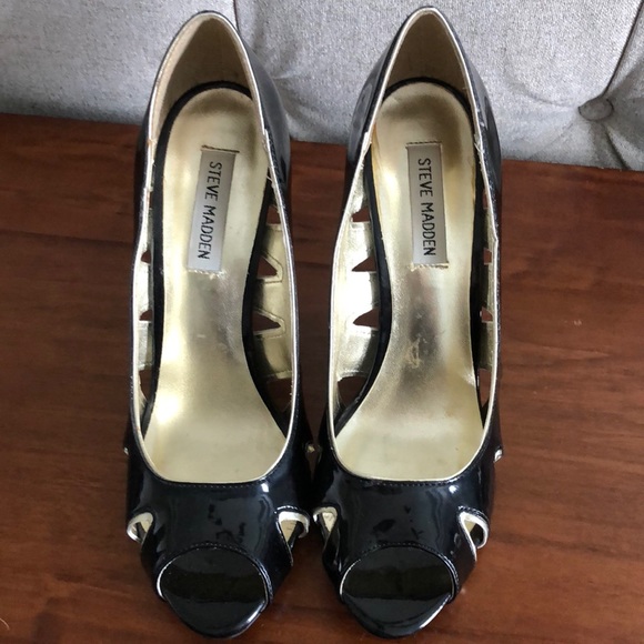 Steve Madden open toe heel - Picture 3 of 5